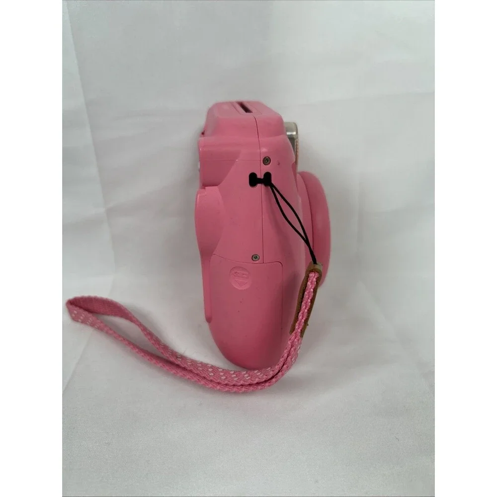 Fujifilm Instax Mini 9 Instant Film Pink Camera With Wrist Strap Tested Working